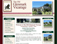 Tablet Screenshot of glenmarkvicarage.co.nz